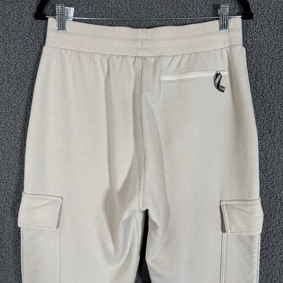 Alo Yoga Highline Cargo Pants Sweatpants - Women's Size M - Cream - Picture 7 of 10